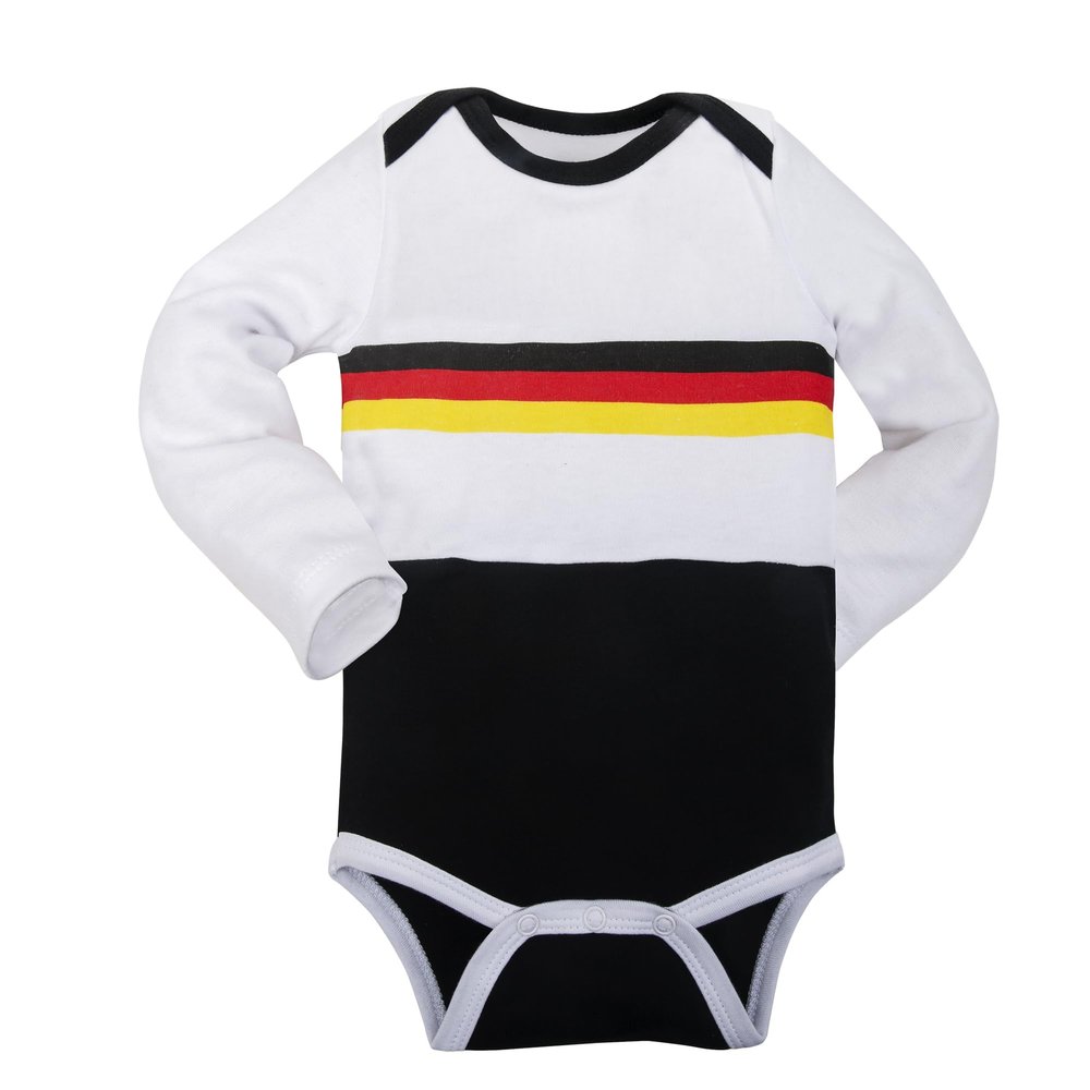 Germany Baby Clothes Football Onesie Bodysuit for Infant Boys German Soccer Jersey for Toddler Boys (C-GEL,6-12M)
