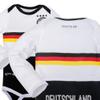 Germany Baby Clothes Football Onesie Bodysuit for Infant Boys German Soccer Jersey for Toddler Boys (C-GEL,6-12M) view 2