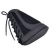 Adjustable Leather Gun Sling with Ammo Holder for 12 Gauge Shotgun Shell Holder, Black (Buttstock) view 2