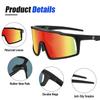 DUCO Cycling Sunglasses for Men Women Polarized Sports Sunglasses UV400 Baseball Sun glasses Anti Scratch Goggles DC0040 view 3