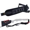Adjustable Leather Gun Sling with Ammo Holder for 12 Gauge Shotgun Shell Holder, Black (Sling) view 1