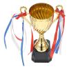 BESPORTBLE Gold Awards Trophy, 9.5inch Golden Trophy Cup Metal Trophy Cup Rewards Winning Prize for Sports Tournaments Birthday Party Competitions view 1