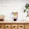 BESPORTBLE Gold Awards Trophy, 9.5inch Golden Trophy Cup Metal Trophy Cup Rewards Winning Prize for Sports Tournaments Birthday Party Competitions view 2