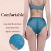 AIRCUTE Washable Absorbent Urinary Incontinence Underwear for Women, Seamless Bikini Lace Panty for Bladder leaks (Medium, Emerald Green) view 4