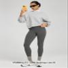 ODODOS Buttery Soft Lounge Yoga Leggings for Women 7/8 Length 25" High Waist Yoga Pants, Charcoal, X-Small view 4