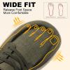 BARERUN Womens All Weather Off-Road Shoe with Barefoot Firm Ground Sole - Womens Golf Shoes for Gym Cross Training, Breathable Jogging Workout Runer - Green, Size 6.5 Wide Toe Box view 3