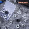 12Pcs Bike Axle Nut and Safety Washer Kit, Bike Nuts for Wheels, Mountain Bike Accessories, 3 Size M8/M9.5/M10 Bike Wheel Nut for Most Mountain Bike Front and Rear Wheel Axle view 4