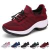 AODGHC Orthofit Comfort Walking Shoes for Women with Arch Support and Comfort, Women's Orthopedic Breathe Plantar Fasciitis Shoes (36/5.5, Red) view 1