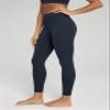 ODODOS Buttery Soft Lounge Yoga Leggings for Women 7/8 Length 25" High Waist Yoga Pants, Deep Navy, Small view 2