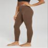 ODODOS Buttery Soft Lounge Yoga Leggings for Women Full Length 28" High Waist Yoga Pants, Brunette, X-Large view 2