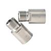 BESPORTBLE 2pcs Pedal Extenders Hascrome Axles for Enhanced Comfort and Leverage Easy to Install Portable Pedal Adapters for Cycling
