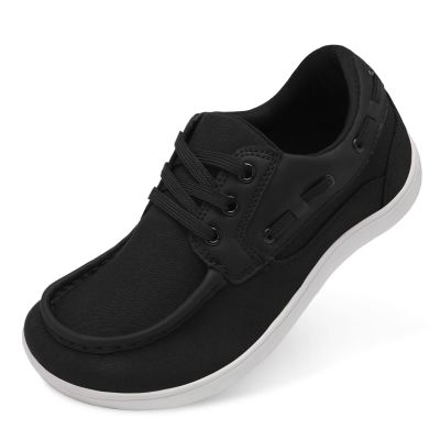 BARERUN Women Sport Running Shoes Gym Jogging Walking Sneakers Outroad Trail Running Shoe Women's Minimalist Barefoot Shoes Low Zero Drop Trail Running Sneakers Black Women Size 10 Wide Toe Box