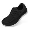 BARERUN Women Sport Running Shoes Gym Jogging Walking Sneakers Outroad Trail Running Shoe Women's Minimalist Barefoot Shoes Low Zero Drop Trail Running Sneakers Black Women Size 10 Wide Toe Box view 1