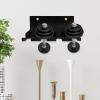 BESPORTBLE Wall Mounted Dumbbell Rod Storage Rack Space-saving Barbell Holder for Design for Standard Bars and Accessories Easy Installation view 2