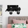 BESPORTBLE Wall Mounted Dumbbell Rod Storage Rack Space-saving Barbell Holder for Design for Standard Bars and Accessories Easy Installation view 4