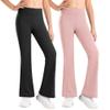 Stelle Girls Flare Leggings High Waisted for Dance Yoga School Daily Wear view 1