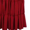 Long Dresses for Women Fashion Elegant Renaissance Costume Medieval Short Sleeve Casual Cute Outfit Midi Summer Red M view 3
