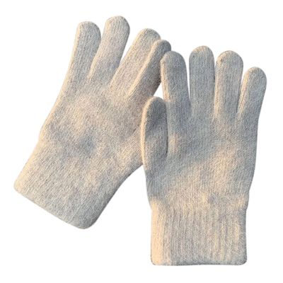 ECYC Unisex Winter Warm Gloves, Plush Warm Gloves Solid Color Full Finger Gloves Cotton Gloves for Men Women