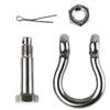 Laorde 316 Stainless Steel Shackle 1/2" Clevis Shackle with 5/8" Bolt Pin Marine Grade Bow Anchor Shackle for Boat, Sailboat, Chain, Rigging Clasp 2 PCS view 2
