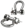 Laorde 316 Stainless Steel Shackle 1/2" Clevis Shackle with 5/8" Bolt Pin Marine Grade Bow Anchor Shackle for Boat, Sailboat, Chain, Rigging Clasp 2 PCS view 3