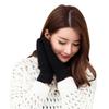 ECYC Women Knitted Mittens, Thick Knit Winter Warm Mittens Full Fingers Wool Gloves for Women view 1