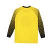 DRHOM Kids Boys Padded Goalkeeper Jersey and Pants Set Long Sleeves Goalie Soccer Shirt Training Uniform Activewear (Yellow, 11-12) view 2