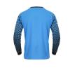 DRHOM Kids Boys Padded Goalkeeper Jersey and Pants Set Long Sleeves Goalie Soccer Shirt Training Uniform Activewear (Blue, 11-12) view 2