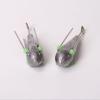 AOHRO Pack of 3 Sinker Long Tail Surf Fishing Weight Lead 2oz-6oz Saltwater Beach (3oz 78g 3pcs) view 3
