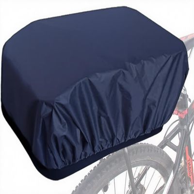 VAOLOAV 35L Bicycle Rear Rack Rain Cover Bike Basket Rain Cover Blue