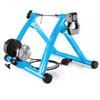 MegLob Magnetic Bike Trainer Stand for Indoor Exercise Riding,Indoor Riding Cycling Exercise Stationary Bicycle Stand, Folding Smart Bicycle Trainer, Bike Trainer Stand Fit 26"-28",700C Wheels,Blue