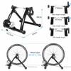 MegLob Magnetic Bike Trainer Stand for Indoor Exercise Riding,Indoor Riding Cycling Exercise Stationary Bicycle Stand, Folding Smart Bicycle Trainer, Bike Trainer Stand Fit 26"-28",700C Wheels,Red view 4