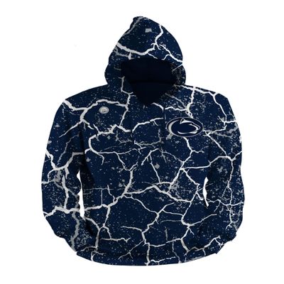 Dyme Lyfe Mens Penn State Storm Hoodie Medium Navy