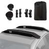 Kayak Roof Rack - Universal Quick Loop Straps and Protective Pads - Canoe, SUP, Kayak or Surfboard Rack for Car with or Without Rails by RAD Sportz view 1