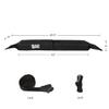 Kayak Roof Rack - Universal Quick Loop Straps and Protective Pads - Canoe, SUP, Kayak or Surfboard Rack for Car with or Without Rails by RAD Sportz view 4