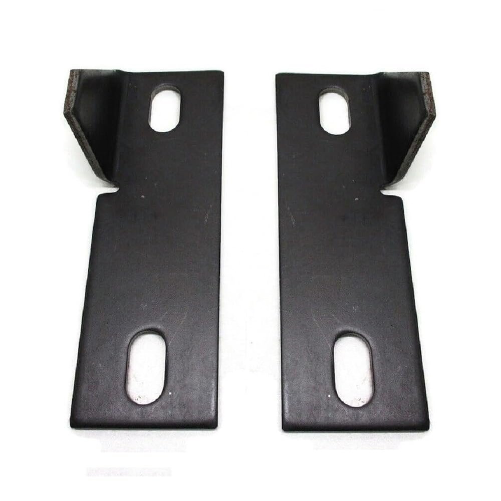 2 Pieces 6 x 2 Steel Weld On Pontoon Boat Trailer Bunk Bolster Frame Supports Left and Right Side Brackets, Pair
