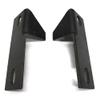 2 Pieces 6 x 2 Steel Weld On Pontoon Boat Trailer Bunk Bolster Frame Supports Left and Right Side Brackets, Pair view 4