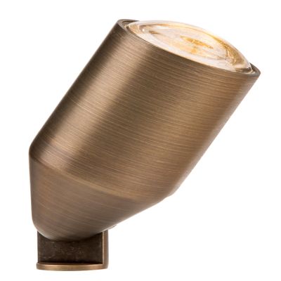 FX Luminaire by Hunter C-UL-LED20WFL-AS-AB - Coastal Up Light w/Adjustable Shroud Brass Housing Antique Bronze Finish (4W 2700K 35 Degree LED)