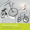 Bike Hoist Pro Ceiling Bike Rack by Delta Cycle - Pre-Assembled Bike Hangers for Garage Holds Up to 100 lbs - Auto-Locking Pulley - Fully Adjustable for Any Bicycle, Kayak Hoist, Or Canoe Hoist view 3