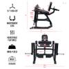 Valor Fitness Leg Extension and Curl Machine  Commercial Grade Plate Loaded Quad & Hamstring Trainer, Adjustable Dual Sundial with 15 Positions, Home or Gym Strength Training Equipment view 2