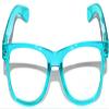 OWL 3 Pairs Kids Clear Lens Glasses Girls Boys Glow In The Dark Green, Blue, White view 2