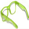 OWL 3 Pairs Kids Clear Lens Glasses Girls Boys Glow In The Dark Green, Blue, White view 3