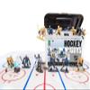 Kaskey Kids NHL Hockey Guys, Vegas Knights vs. Seattle Kraken, 27 Pieces in Each Set, Includes 2 Teams and Travel Storage Case, Nostalgic Sports Action Figures for Imaginative Play, Ages 3 and Up view 1
