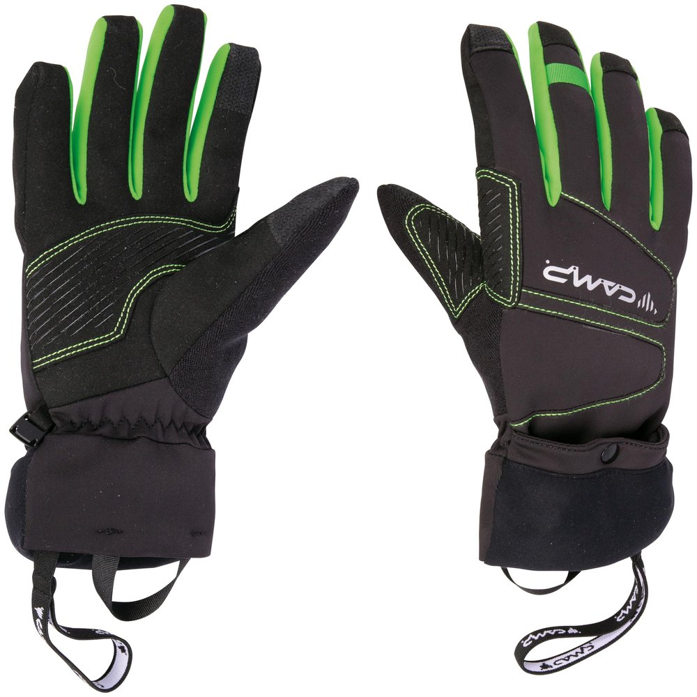 C.A.M.P. G Comp Warm Gloves, Black/Green, 2XL, 3396XXL