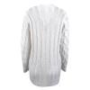 Women's Cardigan Chunky Open Front Button Sweaters with Pockets Loose Slouchy Oversized Fall Outerwear Coat view 4