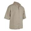 Monterey Club Men's Classic Short Sleeve Zip-up Jacket #1982 (Khaki, Small) - Golf Shirts for Men - Performance Stretch - Moisture Wicking view 1