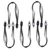 BESPORTBLE Bike Strapping 5pcs Luggage Tie Down Belts 3 in 1 Design for Roof Racks and Trailers view 1
