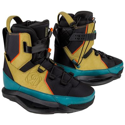 Ronix Wakeboard Binding - Atmos EXP - Intuition - Desert Moss/Ocean - 8