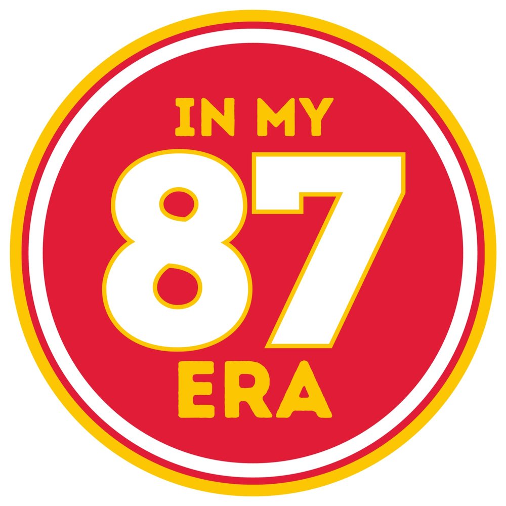 Chief Fan in My 87 Era Magnet Football Team Accessories, 5 Inches