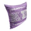 NORTHWEST NHL Seattle Kraken Pillow, 18" x 18", Hockey Fights Cancer view 4