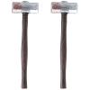 Amosfun Bloody Hammer Halloween Prop Set 2 Pack Long Handle Clown Mallet Cosplay Costume Accessory for Halloween Party and Horror Decoration view 1